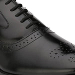 Men's Black Oxford Brogue  Original Leather Formal Shoes