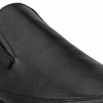 Men's Black Leather Slip On Formal Shoes