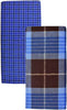 Buy 1 Get 1 Free Men Multicoloured Cotton Checked Without Pocket Lungis