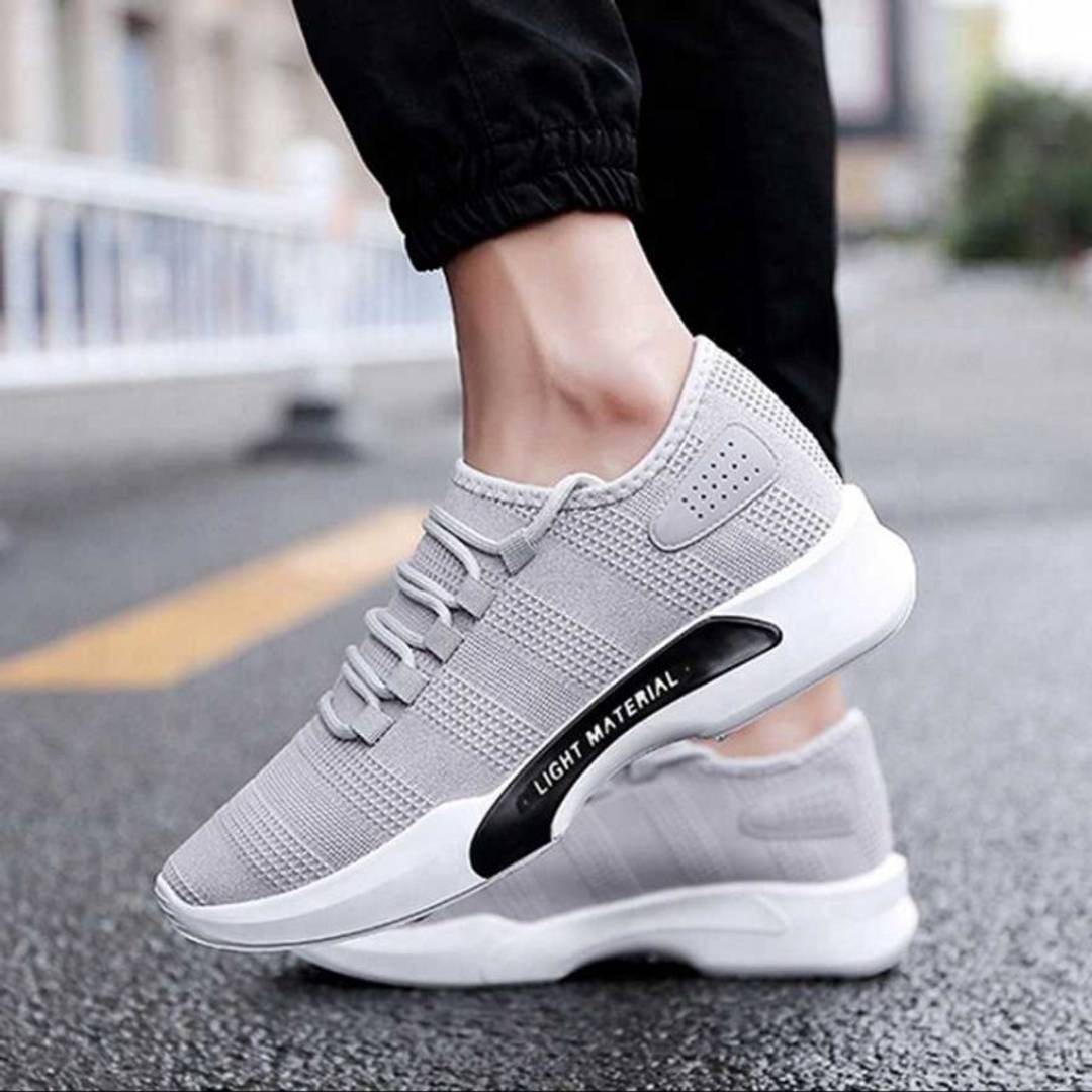 Grey Sneaker Stylish Shoes For Men