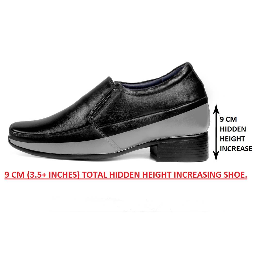 Premium Black Faux Leather Formal Shoe For Men