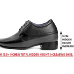 Premium Black Faux Leather Formal Shoe For Men