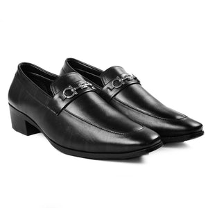 Premium Black Synthetic Leather Formal Shoe For Men