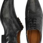 Men's Stylish Black Faux Leather Formal Shoes