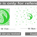 Decorative Green Vinyl Wall Sticker