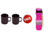 Combo Buy 2 Cups And Get 1 750 ml Bottle Free
