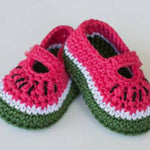 Woolen Soft Sole Multicoloured Booties For Kids