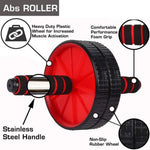 AB Roller Balance Wheel Abdominal Wheel Exerciser for Abs & Body Workout Fitness(Color may vary)(Pack of 1)