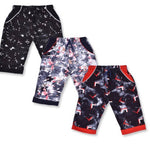 Dove Garments Attractive Printed Capri for Boys 3/4th Pants for Boys (Pack of 3)
