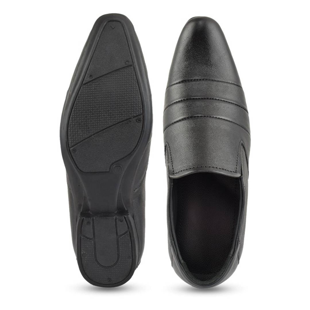 comfortable Black color  Leather Shoe for men