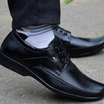Men's Attractive and Stylish Black Solid Synthetic Formal Shoes
