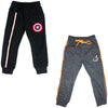 Stylish Cotton Track Pant For Boys ( Pack Of 2 )