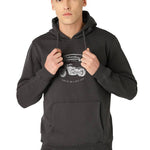 Full Sleeve BULLET Print Hooded Sweatshirt For Mens