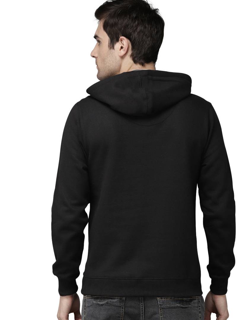 Full Sleeve FIT Print Hooded Sweatshirt For Mens