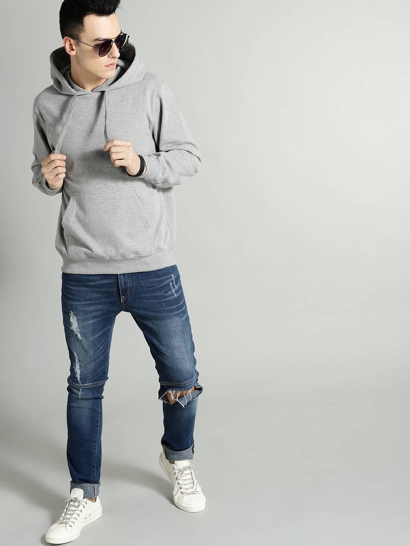 Full Sleeve Hooded Sweatshirt For Mens