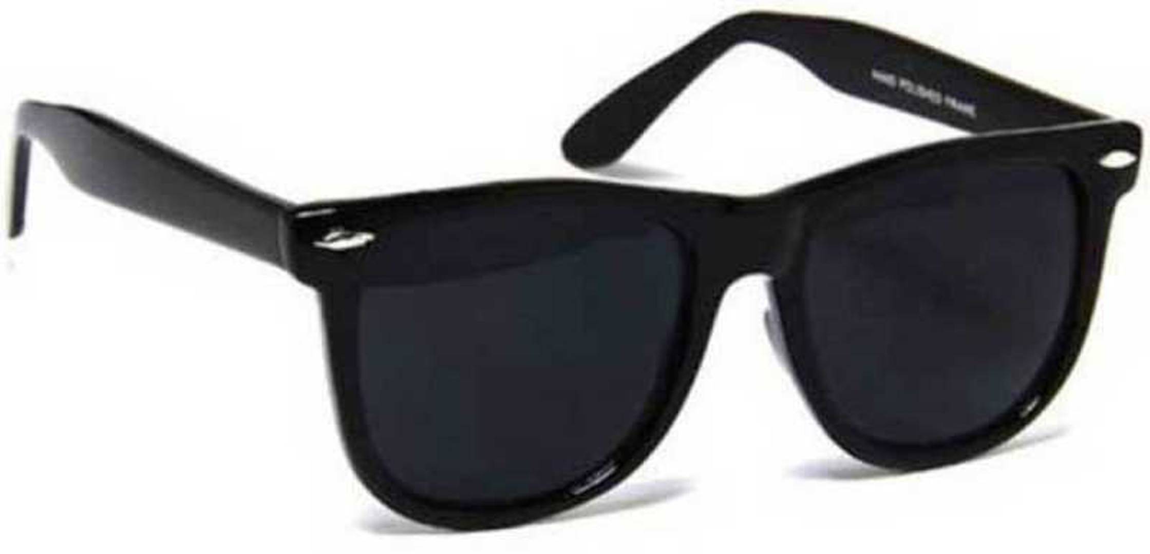 Premium Black Fiber Frame Unisex Sunglasses