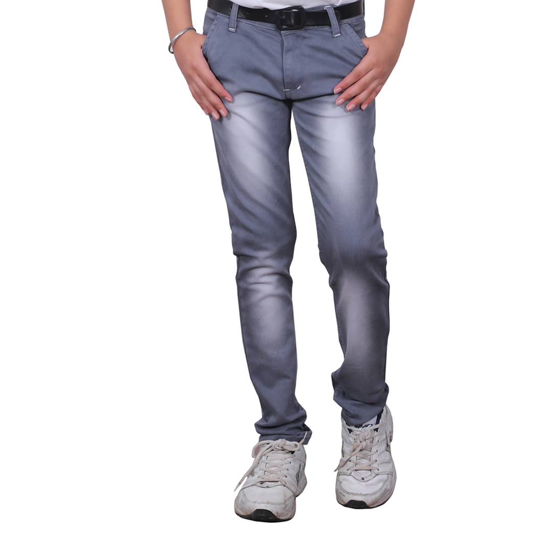 Slim Fit Light Grey Colour Jeans