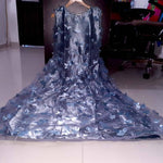 Attractive Butterfly Design Gown