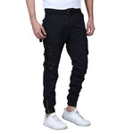 Black   Cotton Blend Corgos For Men