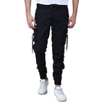 Black   Cotton Blend Corgos For Men