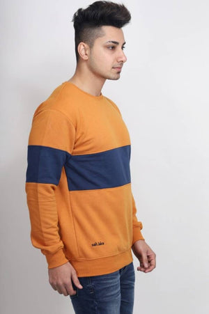 Polycotton Round Neck Sweatshirt For Men