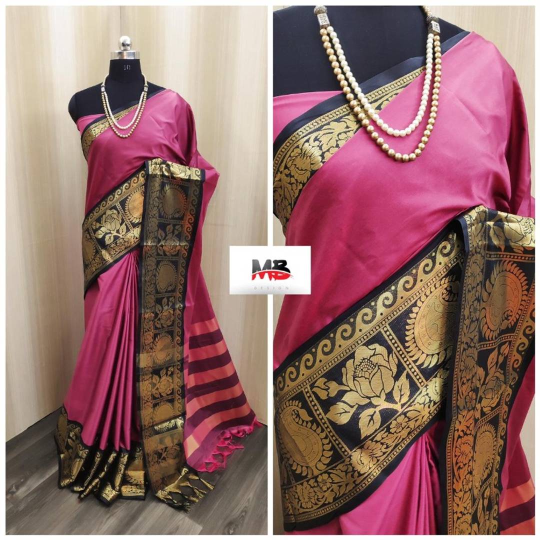 Beautiful Cotton Silk Saree with Blouse piece