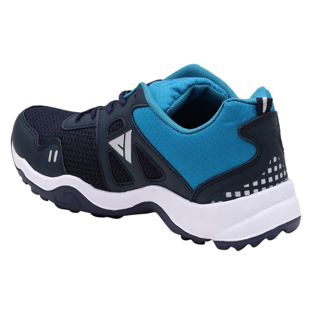 Comfy Multicoloured Mesh Sports Shoe For Men