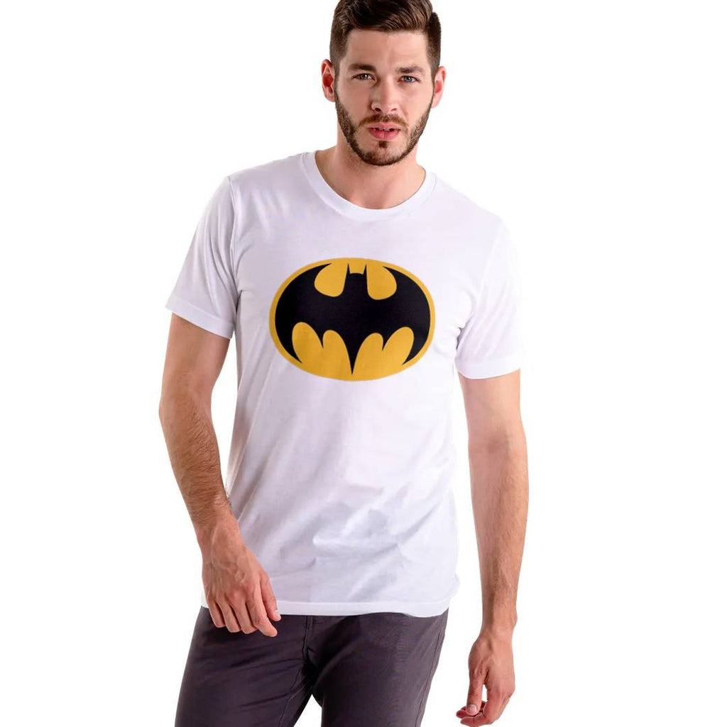 Men's Batman Printed Polycotton T-Shirt