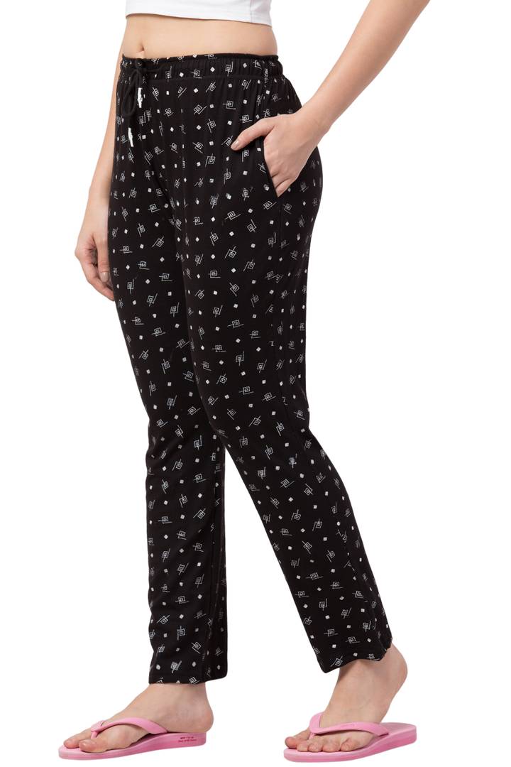 Printed Cotton Trousers For Women's and Girl's
