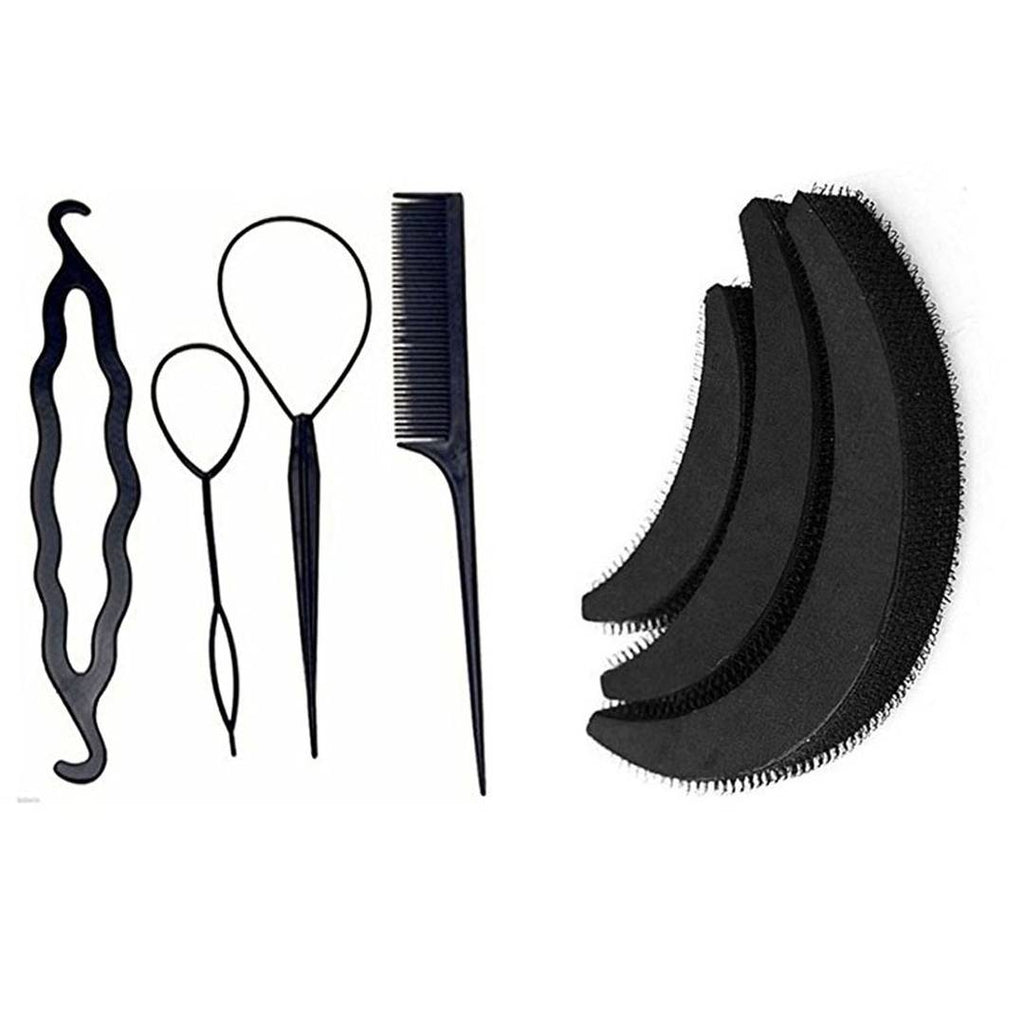 Pack of 7 Useful Hair Accessories for Women/ Girls for Festive / Hair Styling