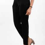 Women's Cotton Solid Straight Pant