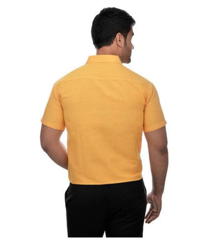 Men's Khadi Multi Formal Regular Fit Shirt Pack of 2