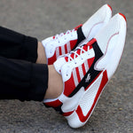 Men's Stylish and Trendy Multicoloured Self Design Mesh Sports Shoes