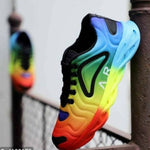 Stylish and Trendy Self Design Synthetic Sports Shoes