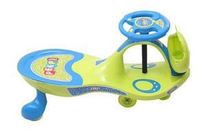PEEP PEEP  Scratch Free Twister Magic Swing Car with light and Music function, Strongest & Smoothest  Wheels With 120 Weight Capacity
