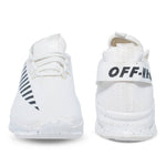 Men's Stylish White Mesh Sports Shoes