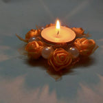Tea light Holders with Free Candle -Pack of 1