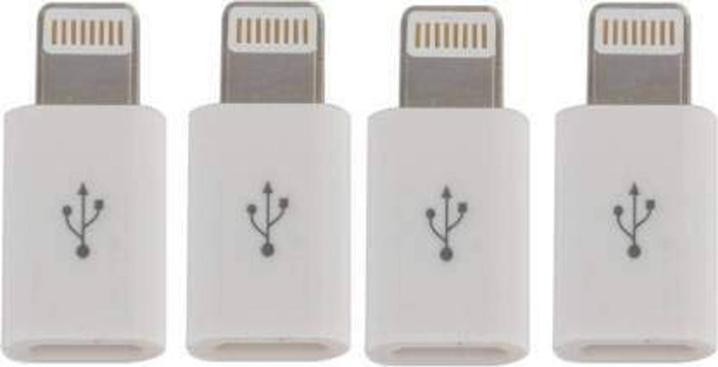 Micro USB, USB OTG Adapter (Pack of 4)
