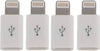 Micro USB, USB OTG Adapter (Pack of 4)