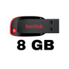 HEARME Sandisk Cruzer Blade 8GB USB Flash Drive Thumb Pen Memory Stick / Pen Drive