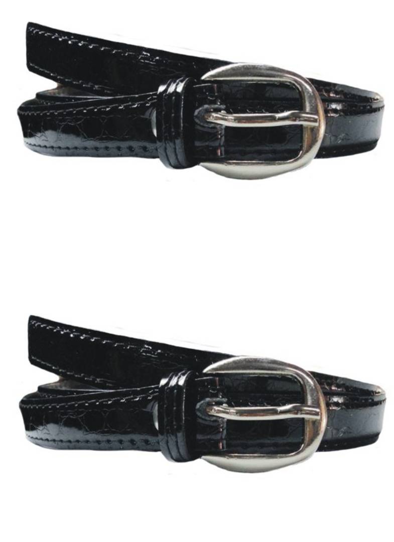 Black leather Belt buy1 get 1 free