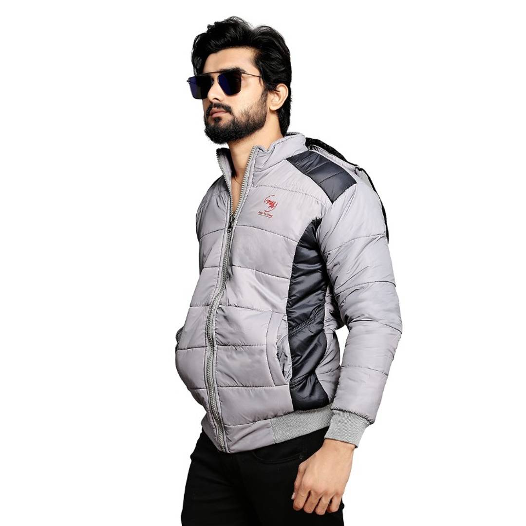 MEN QUILTED FULLSLEEV JACKET