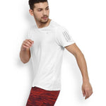 Men Black Polyester Solid Active Wear Vest