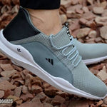 Ultra Light Weight Grey Sports Sneaker For Men