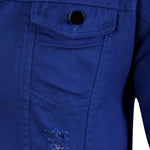 ARBIA FANKI Men Boys Full Sleeve Denim Jacket