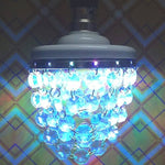 LED Jhumar Decorative Bulb Rainbow Light (White, Small)