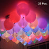 25 Pcs. Multicolor LED Balloons for Party, Festival Celebrations, Diwali Decoration  (Assorted)