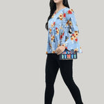 Gladly Women's Printed beautifull Tops for women and Girls