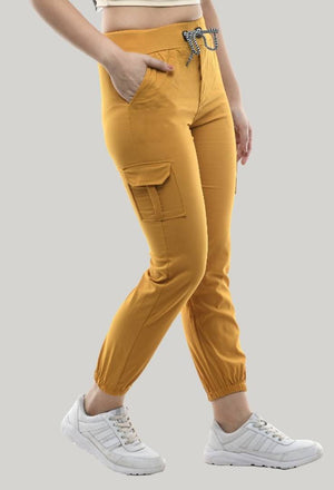 Gladly Women's Solid beautifull Jogger Trousers for women and Girls