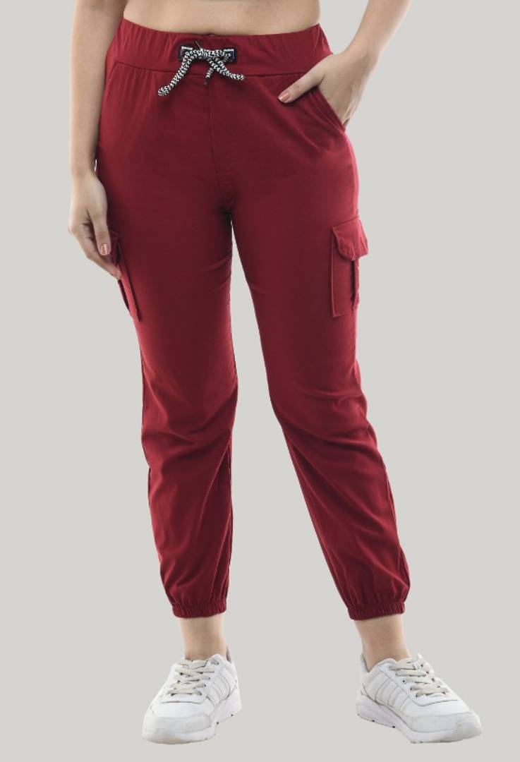 Gladly Women's Solid beautifull Jogger Trousers for women and Girls